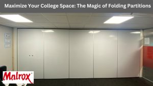 folding partition for college