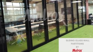 Sliding Glass Wall Partitions