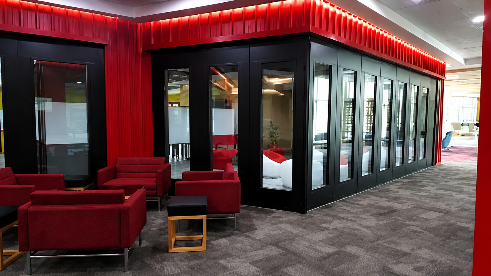 Folding Acoustic Partitions