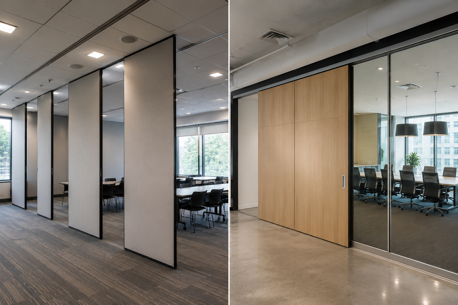 Operable Partitions vs Sliding Walls
