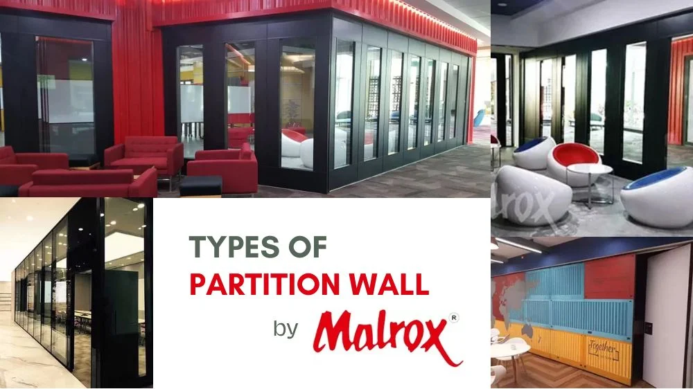 types of partition walls